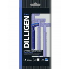 DILLIGEN 2 Станки одноразовые мужские 5шт